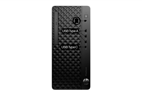 HP ProDesk 4 Tower G1i Desktop AI PC Bağlantı Noktaları