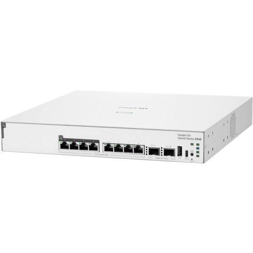 HPE NW IoN Switch 8G 2 SFP PoE 124W 1940 (S4A29A) HPE NW IoN Switch 8G 2 SFP PoE 124W 1940 (S4A29A)